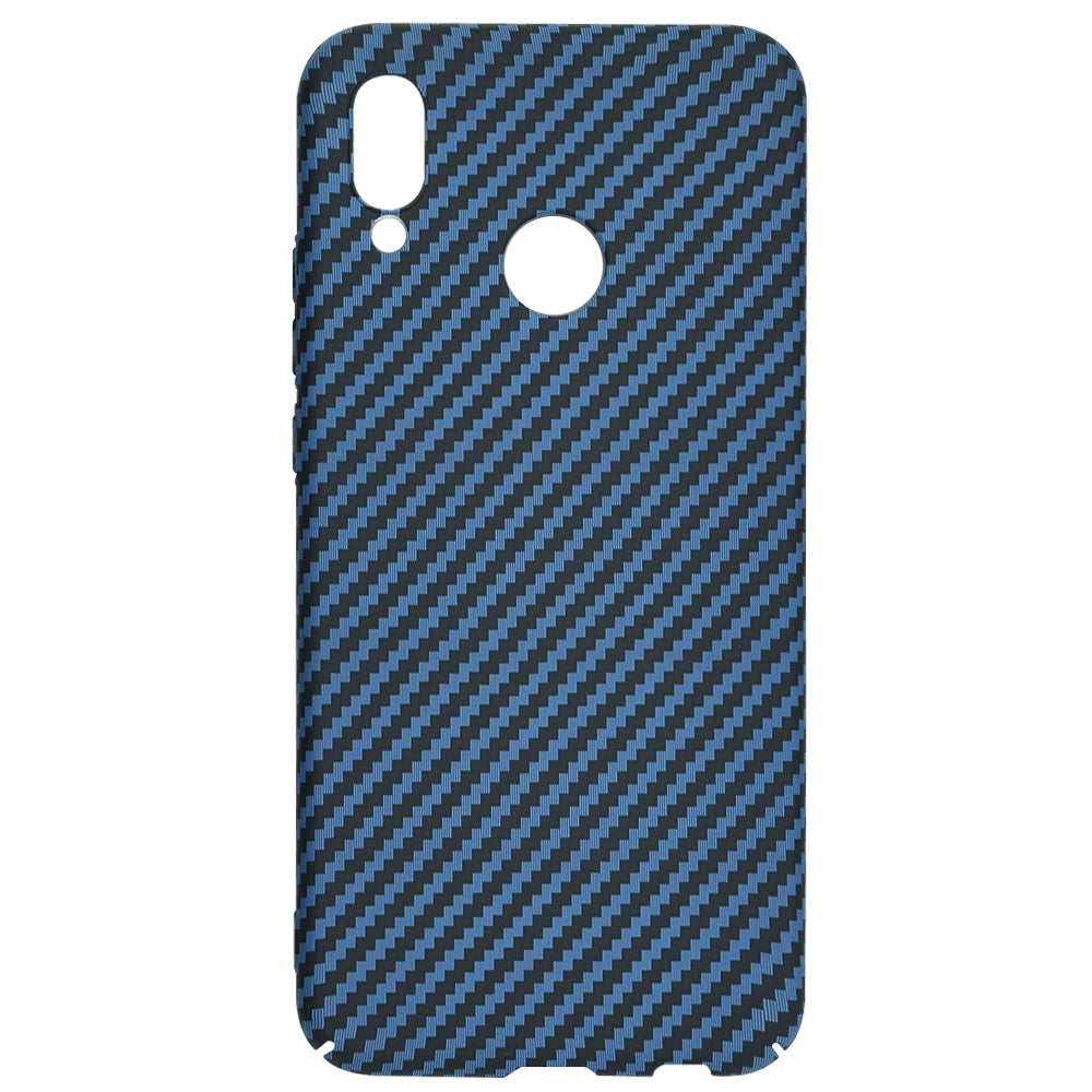 Hülle für Huawei P20 Lite, Techsuit, Carbonite FiberShell, Türkis