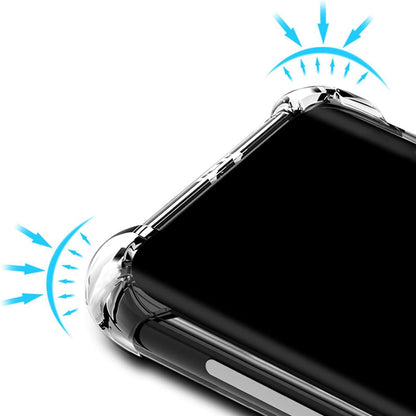 Hülle für Huawei P20, Techsuit, stoßfest klar, transparent