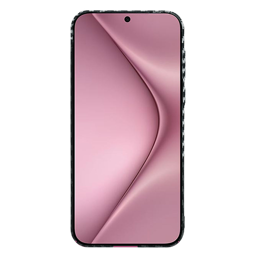 Hülle für Huawei Pura 70, Techsuit, Carbonite FiberShell, Schwarz Grau