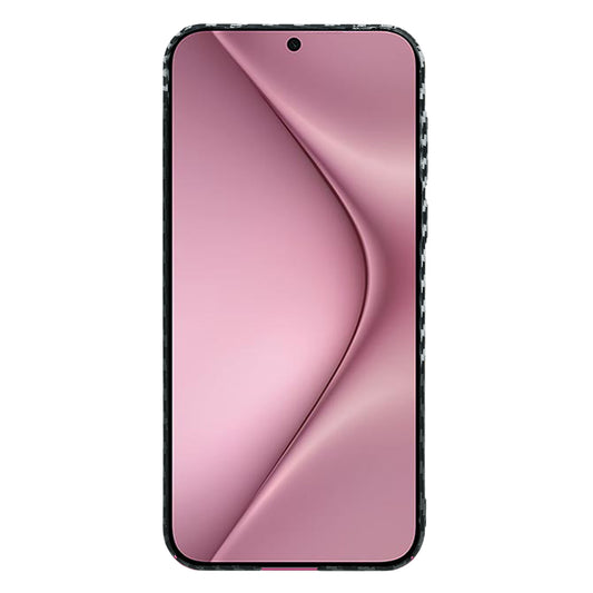 Hülle für Huawei Pura 70, Techsuit, Carbonite FiberShell, Schwarz Grau