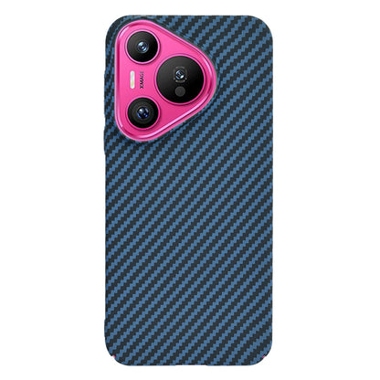 Hülle für Huawei Pura 70, Techsuit, Carbonite FiberShell, Türkis