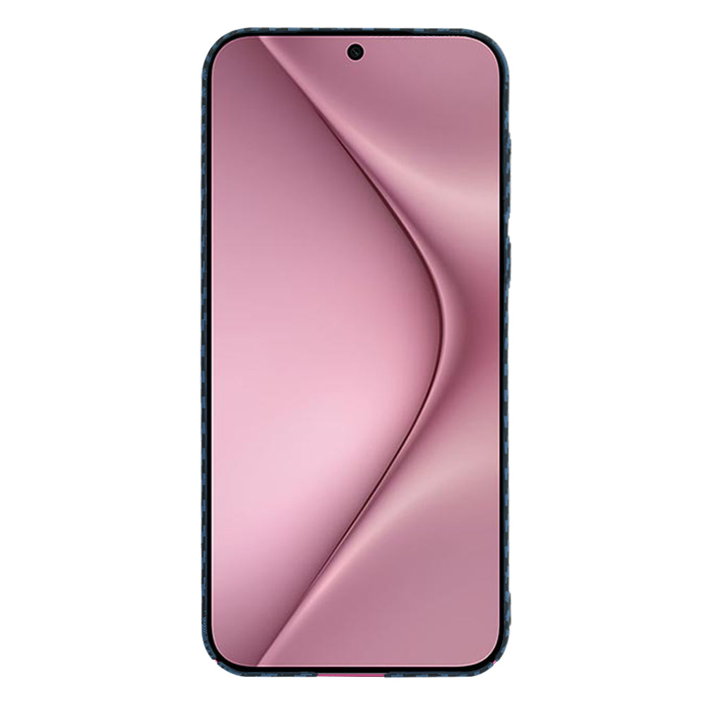 Hülle für Huawei Pura 70, Techsuit, Carbonite FiberShell, Türkis