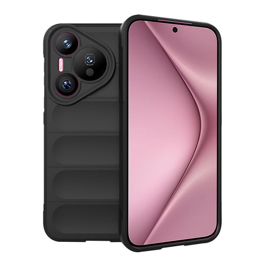 Hülle für Huawei Pura 70, Techsuit, Magic Shield, Schwarz