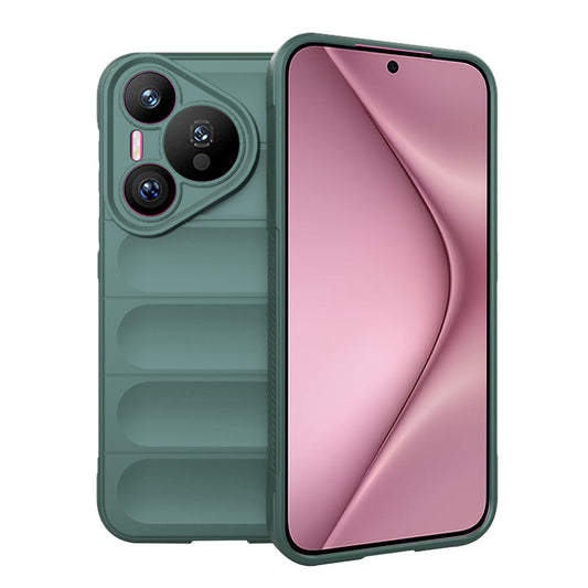 Hülle für Huawei Pura 70, Techsuit, Magic Shield, Grün
