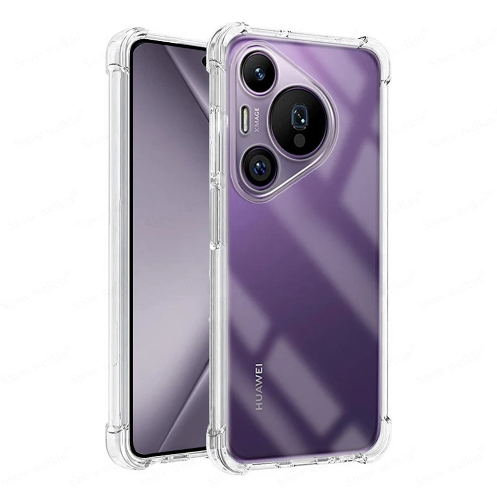 Case for Huawei Pura 70, Techsuit, Shockproof Clear, Transparent
