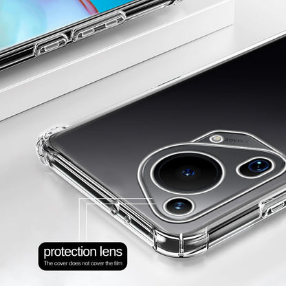 Hülle für Huawei Pura 70 Ultra, Techsuit, stoßfest klar, transparent