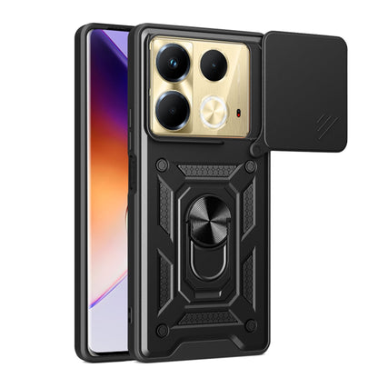 Hülle für Infinix Note 40 4G, Techsuit, CamShield, Schwarz