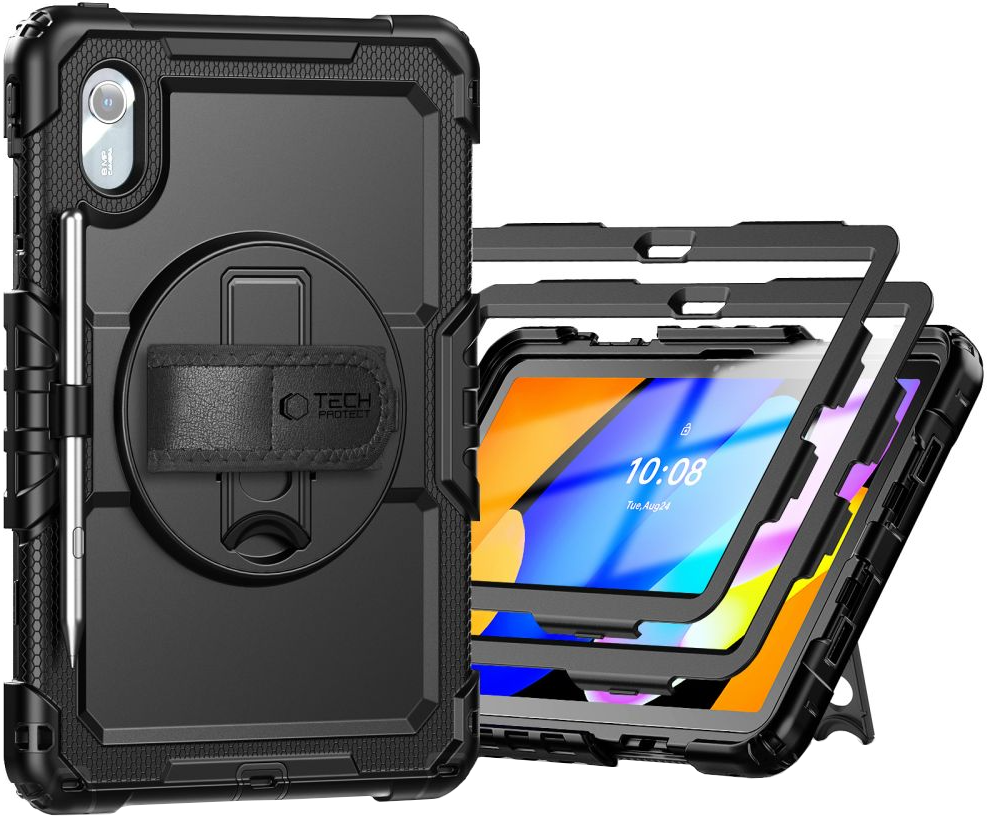 Hülle für Lenovo Idea Tab 11, Tech-Protect, Solid, Schwarz