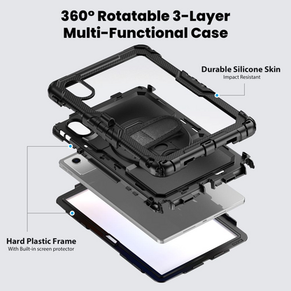 Hülle für Lenovo Idea Tab 11, Tech-Protect, Solid, Schwarz