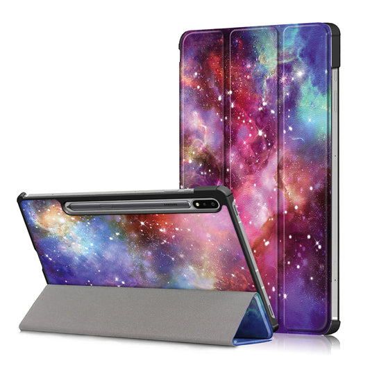 Hülle für Lenovo Idea Tab 11, Techsuit, FoldPro Galaxy, Mehrfarbig