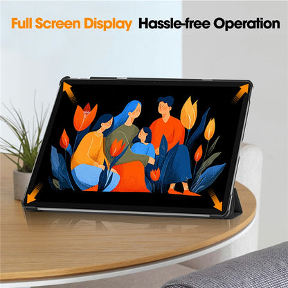 Hülle für Lenovo Idea Tab Plus, Techsuit, FoldPro Butterfly, Mehrfarbig