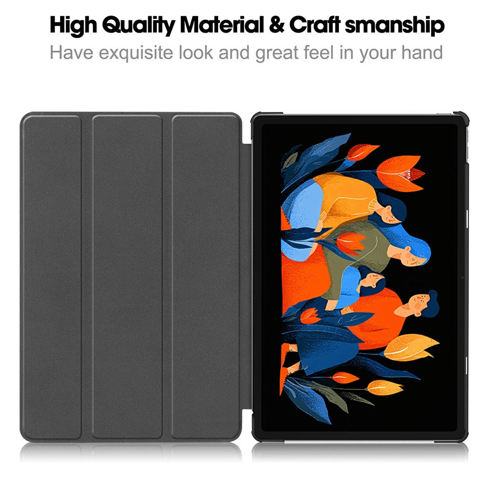 Hülle für Lenovo Idea Tab Plus, Techsuit, FoldPro, Schwarz