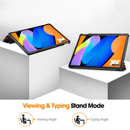 Hülle für Lenovo Idea Tab Plus, Techsuit, FoldPro Urban Vibe, Mehrfarbig