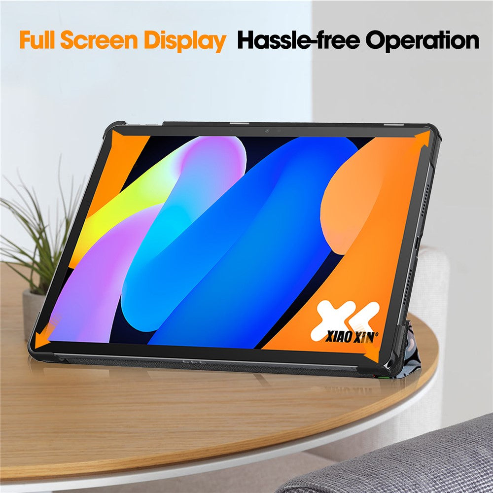 Hülle für Lenovo Idea Tab Plus, Techsuit, FoldPro Urban Vibe, Mehrfarbig