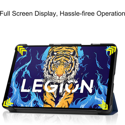 Hülle für Lenovo Legion Y700 (Gen 5), Techsuit, FoldPro, Blau