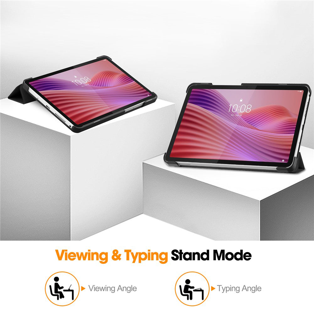 Hülle für Lenovo Tab K9, Techsuit, FoldPro, Schwarz