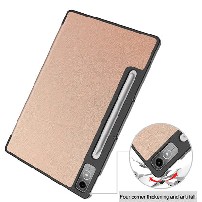 Hülle für Lenovo Tab P12, Techsuit, FoldPro Urban Vibe, Mehrfarbig