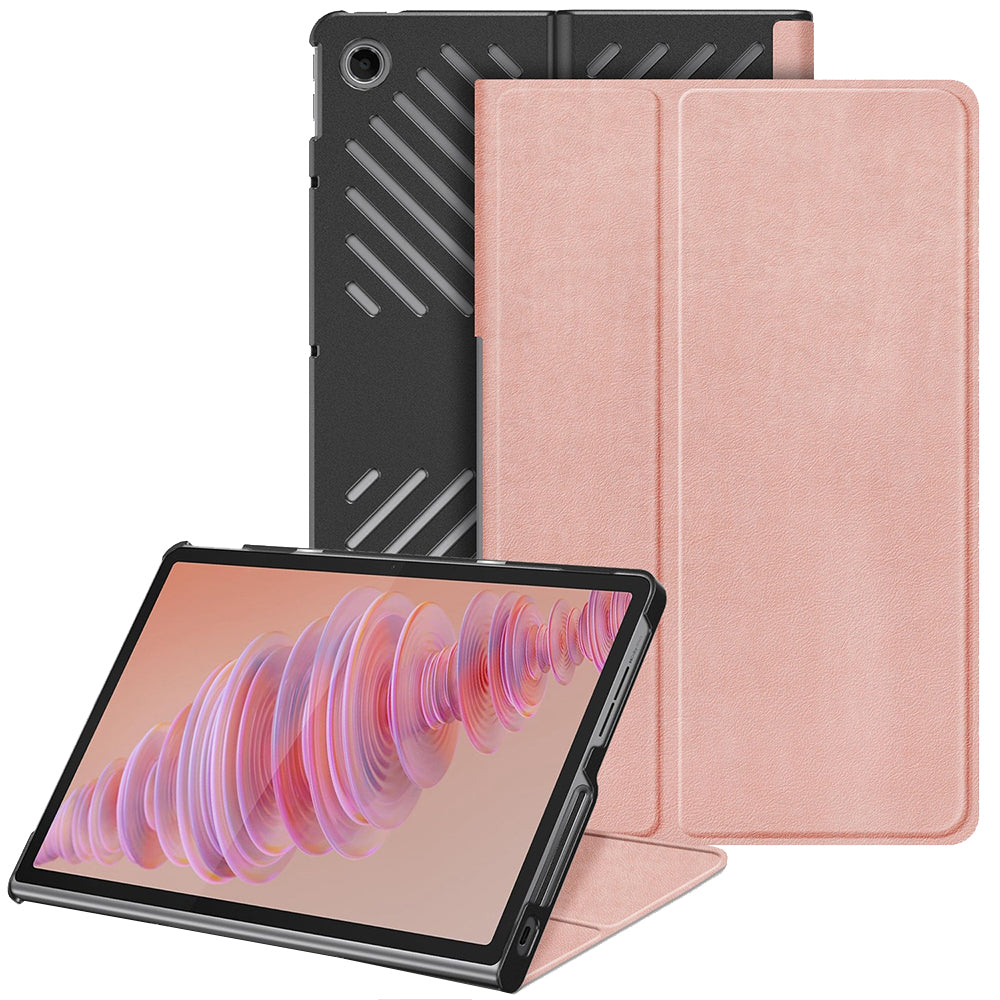 Case for Lenovo Tab Plus, Techsuit, FoldPro, Pink