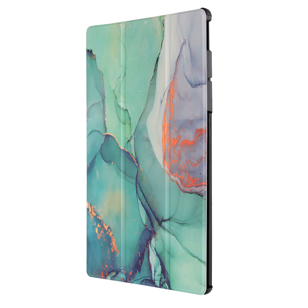 Hülle für Lenovo Yoga Tab Plus, Techsuit, FoldPro Green Time, Mehrfarbig