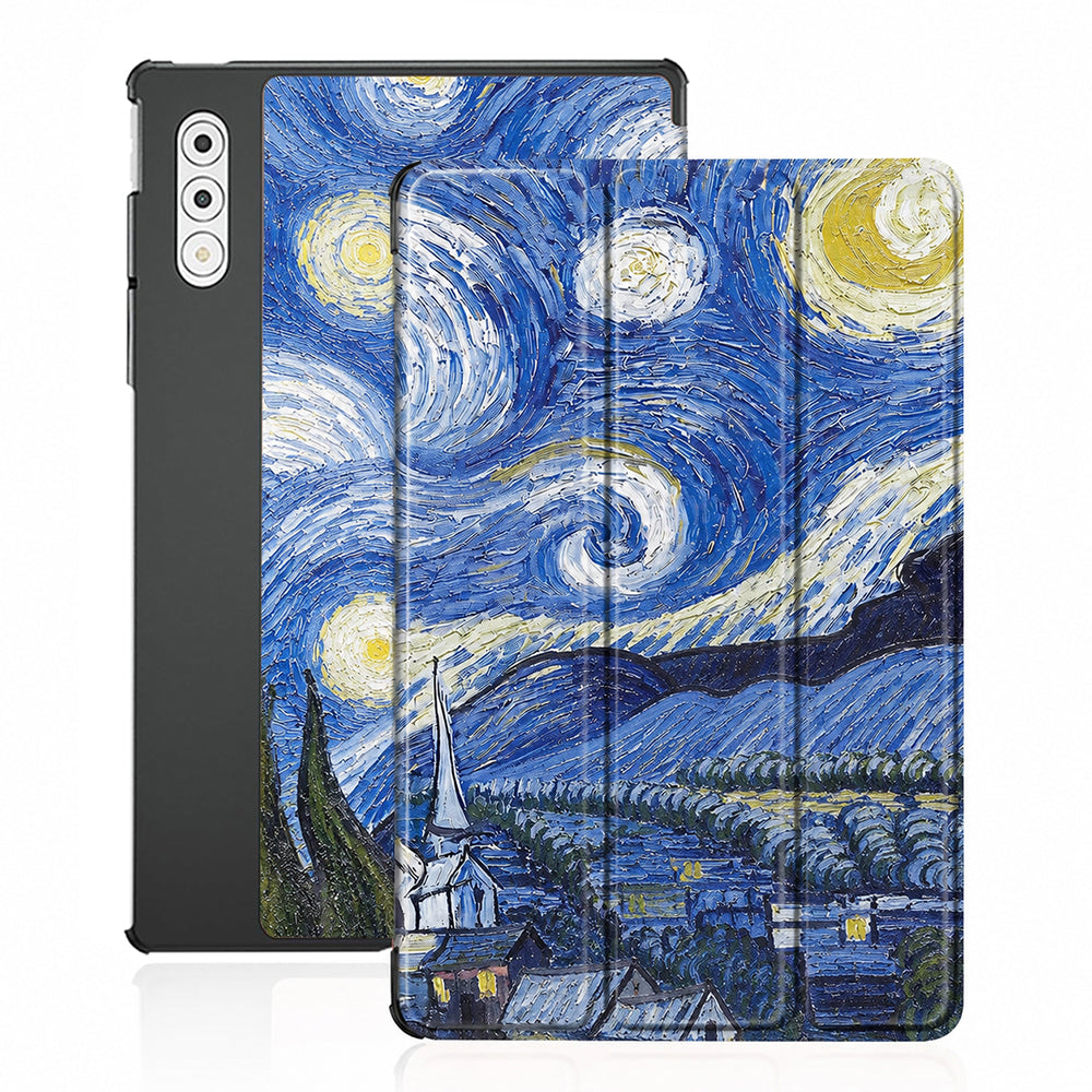 Hülle für Lenovo Yoga Tab Plus, Techsuit, FoldPro Starry Night, Mehrfarbig