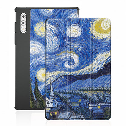 Hülle für Lenovo Yoga Tab Plus, Techsuit, FoldPro Starry Night, Mehrfarbig