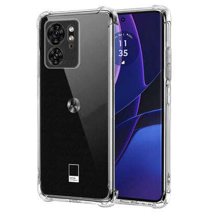 Hülle für Motorola Edge (2023) / Edge 40, Techsuit, stoßfest klar, transparent