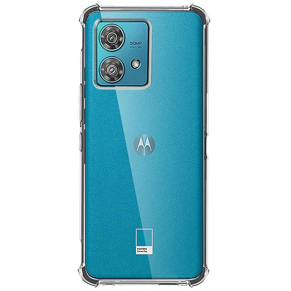 Hülle für Motorola Edge 40 Neo, Techsuit, stoßfest klar, transparent
