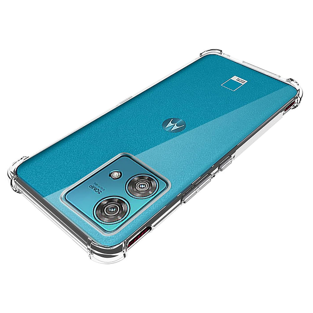 Hülle für Motorola Edge 40 Neo, Techsuit, stoßfest klar, transparent