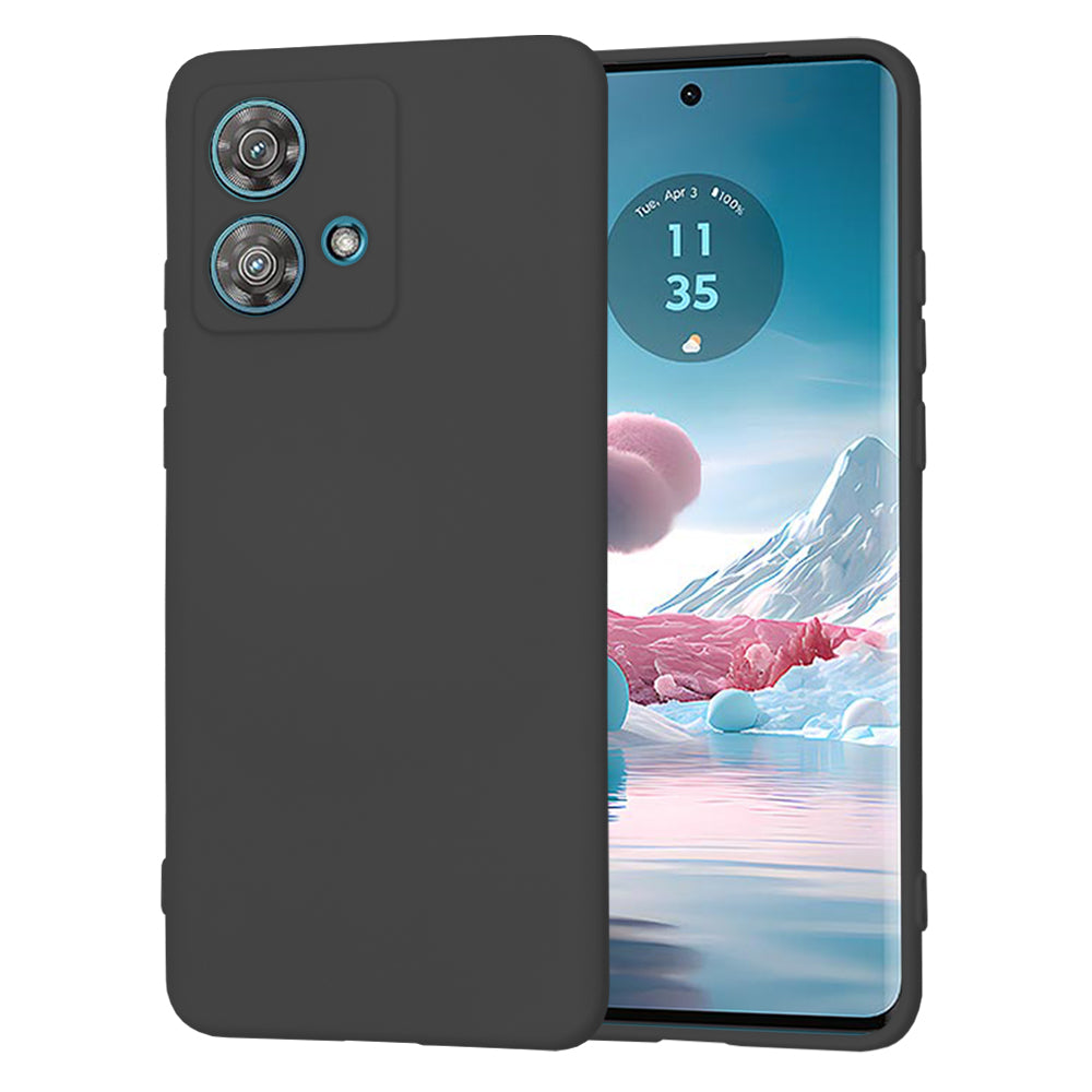 Hülle für Motorola Edge 40 Neo, Techsuit, SoftFlex, Schwarz