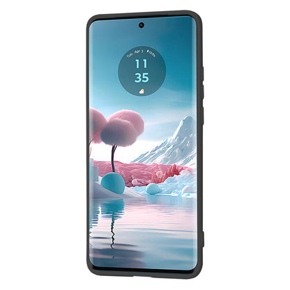 Hülle für Motorola Edge 40 Neo, Techsuit, SoftFlex, Schwarz
