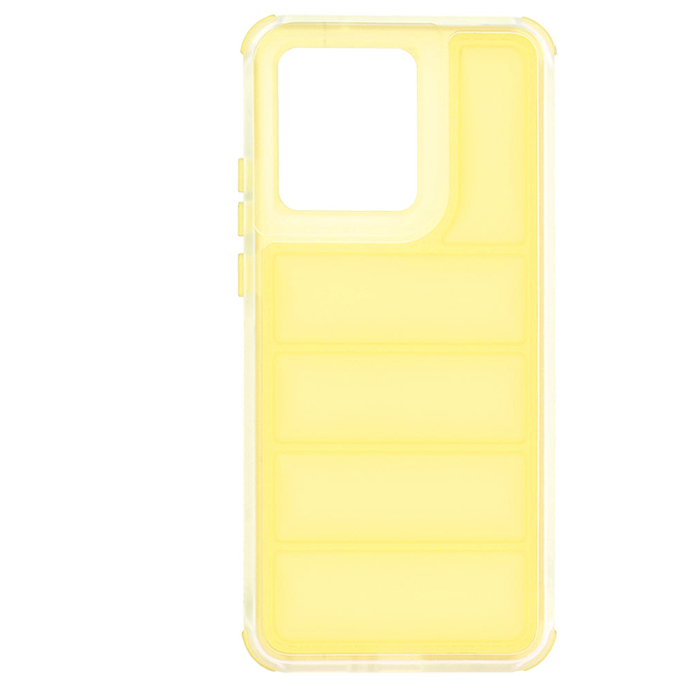 Hülle für Motorola Edge 40 Neo, Techsuit, Wave Shield, Gelb