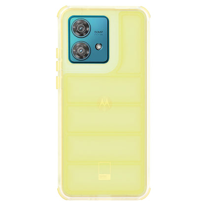 Hülle für Motorola Edge 40 Neo, Techsuit, Wave Shield, Gelb