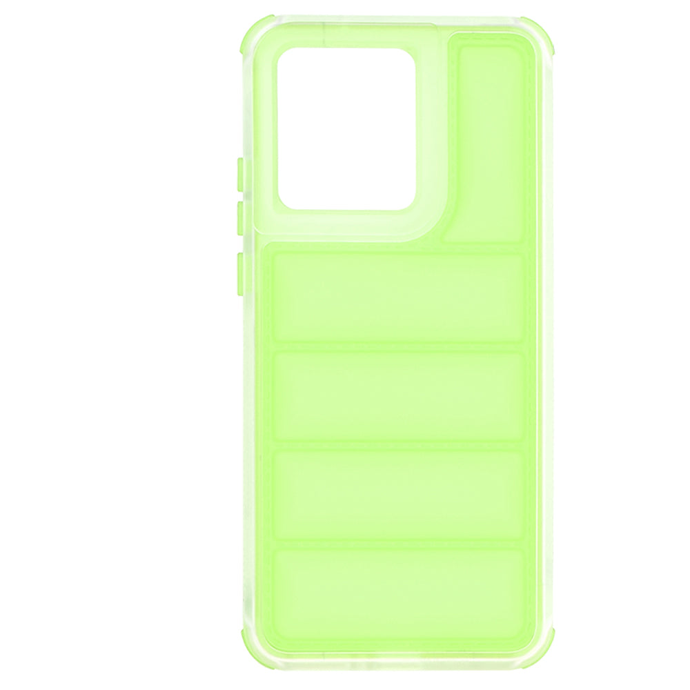 Hülle für Motorola Edge 40 Neo, Techsuit, Wave Shield, Grün