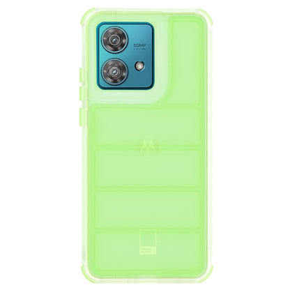 Hülle für Motorola Edge 40 Neo, Techsuit, Wave Shield, Grün