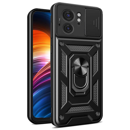 Hülle für Motorola Edge 40, Techsuit, CamShield, Schwarz