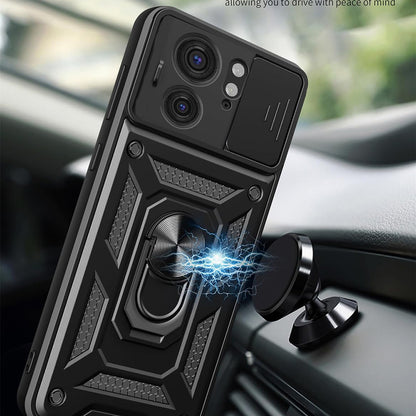 Hülle für Motorola Edge 40, Techsuit, CamShield, Schwarz