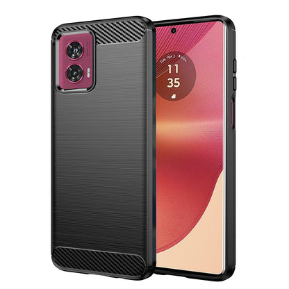 Case for Motorola Edge 50 Fusion, Techsuit, Carbon, Black