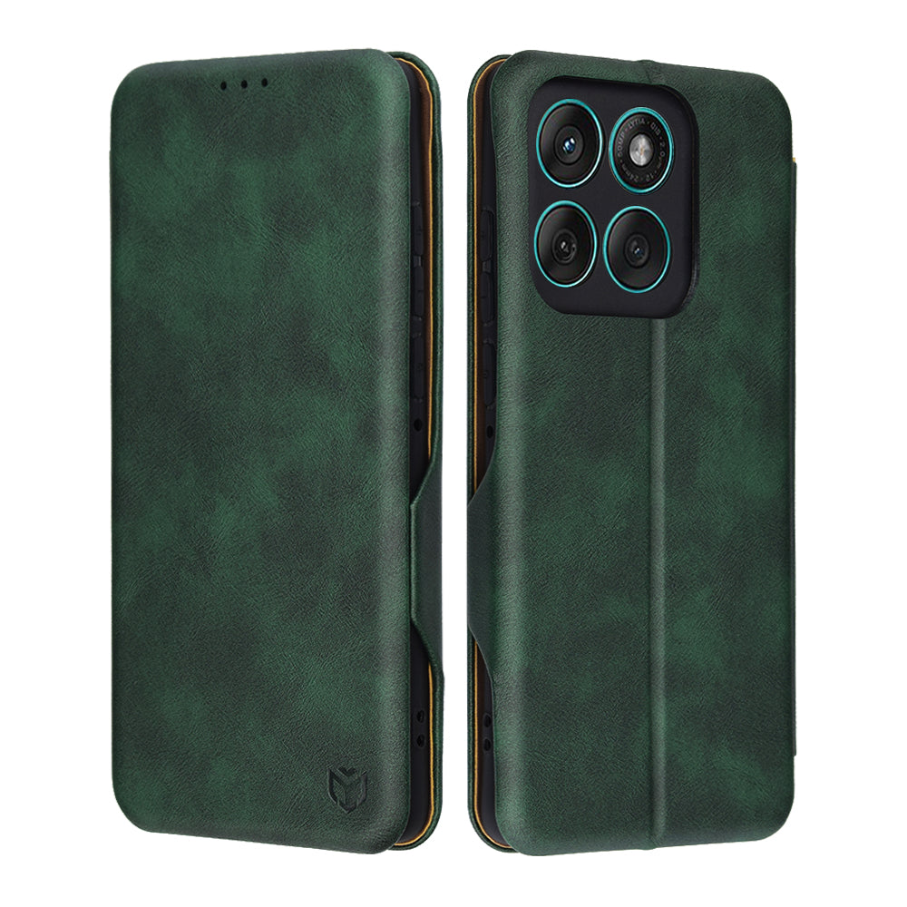 Case for Motorola Edge 60 Fusion / Edge 60, Techsuit, Safe Wallet Plus, Green