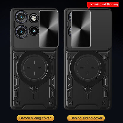 Hülle für Motorola Edge 60 Neo / Edge 50 Neo, Techsuit, CamGuard Pro, Schwarz