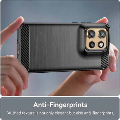 Hülle für Motorola Edge 60 Neo / Edge 50 Neo, Techsuit, Carbon, Blau