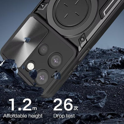 Hülle für Motorola Edge 70 Fusion, Techsuit, CamGuard Pro, Blau