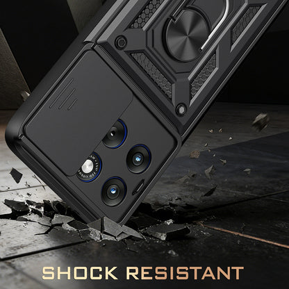 Hülle für Motorola Edge 70 Fusion, Techsuit, CamShield, Grün