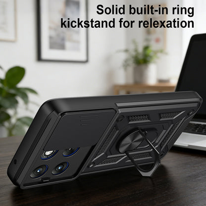 Hülle für Motorola Edge 70 Fusion, Techsuit, CamShield, Grün