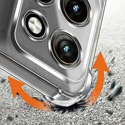 Case for Motorola Edge 70 Fusion, Techsuit, Shockproof Clear, Transparent