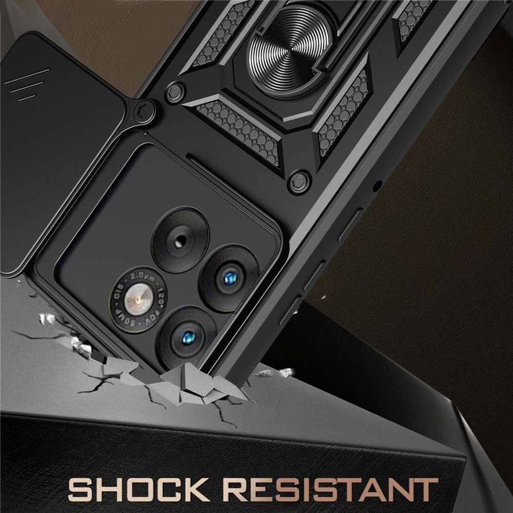 Case for Motorola Edge 70 Max, Techsuit, CamShield, Black