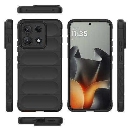 Case for Motorola Edge 70 Max, Techsuit, Magic Shield, Black