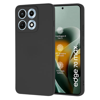 Hülle für Motorola Edge 70 Max, Techsuit, SoftFlex, Schwarz