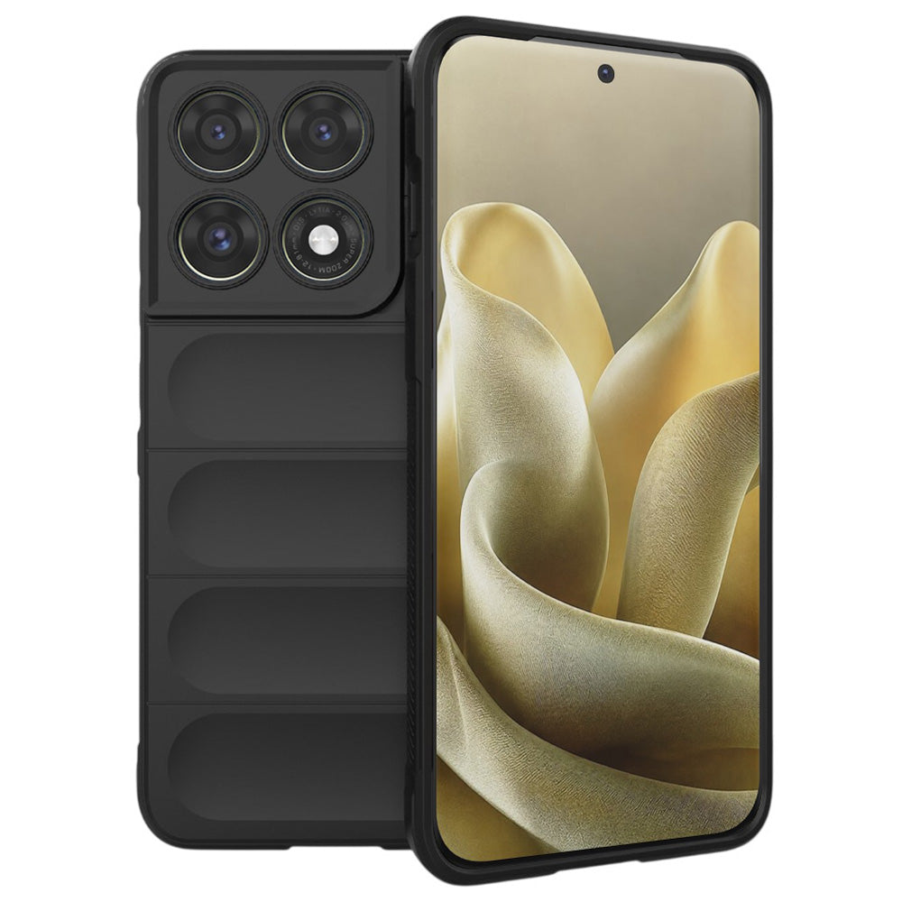 Hülle für Motorola Edge 70 Pro, Techsuit, Magic Shield, Schwarz