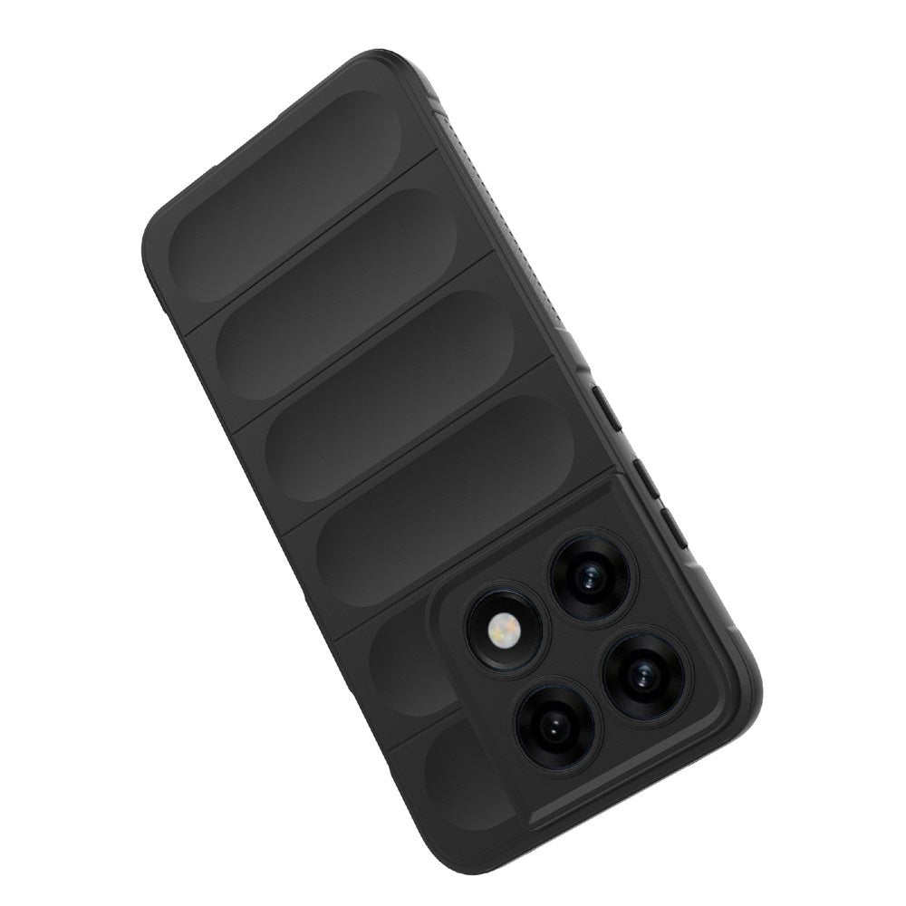 Hülle für Motorola Edge 70 Pro, Techsuit, Magic Shield, Schwarz