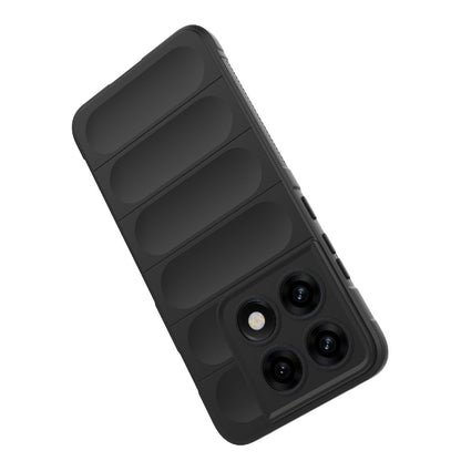 Hülle für Motorola Edge 70 Pro, Techsuit, Magic Shield, Schwarz